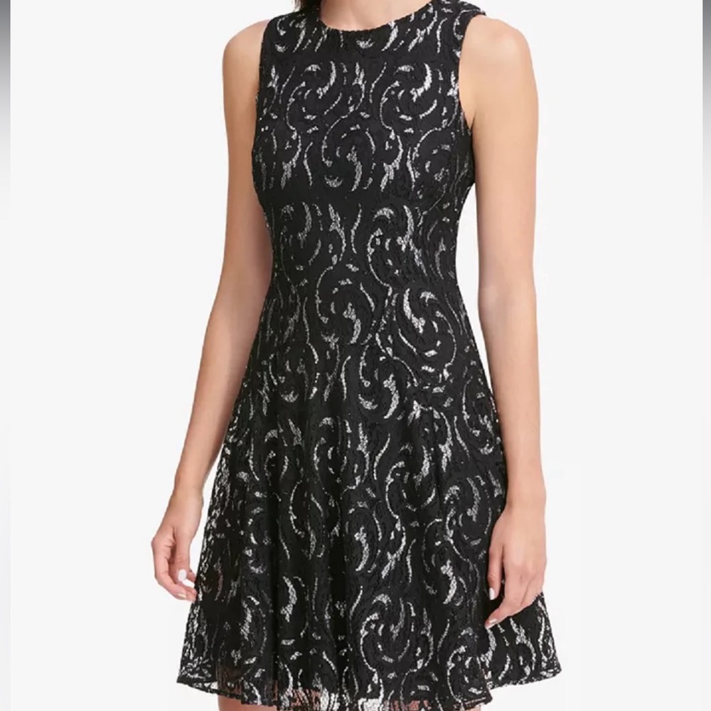 Tommy Hilfiger Black Lace Dress. Unworn.